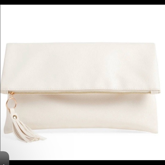 RACHEL MIRIAM Eve Clutch Ivory New! - Picture 4 of 6